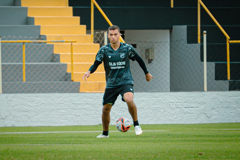 Sub-20: Ceará encerra a preparação para enfrentar o Goiás pelo Brasileiro