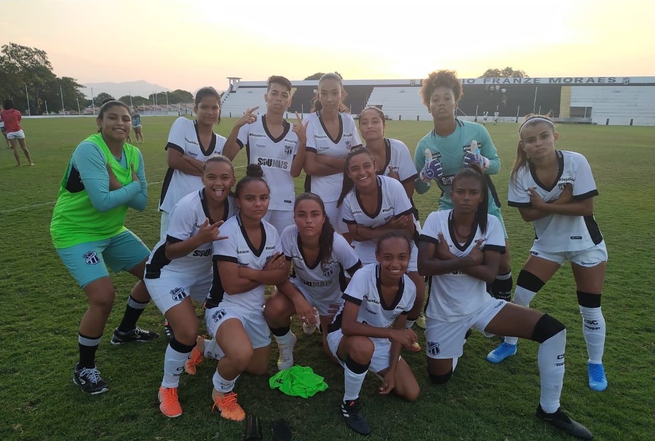 Fut Feminino: Ceará goleia o Tianguá e se classifica com 100% de aproveitamento para as semifinais do estadual Sub-20