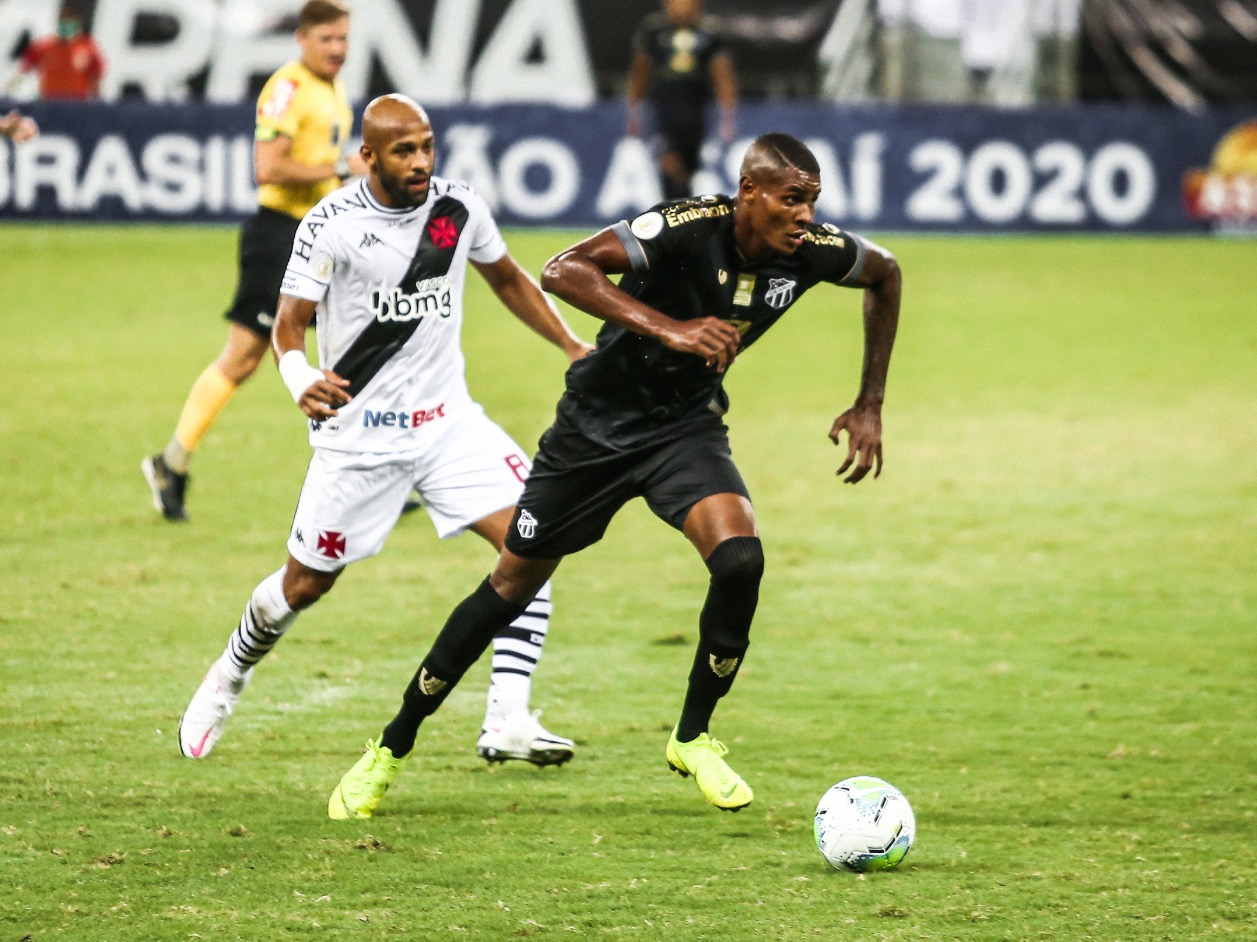 Brasileirão: Na Arena Castelão, Ceará perde para o líder Vasco da Gama