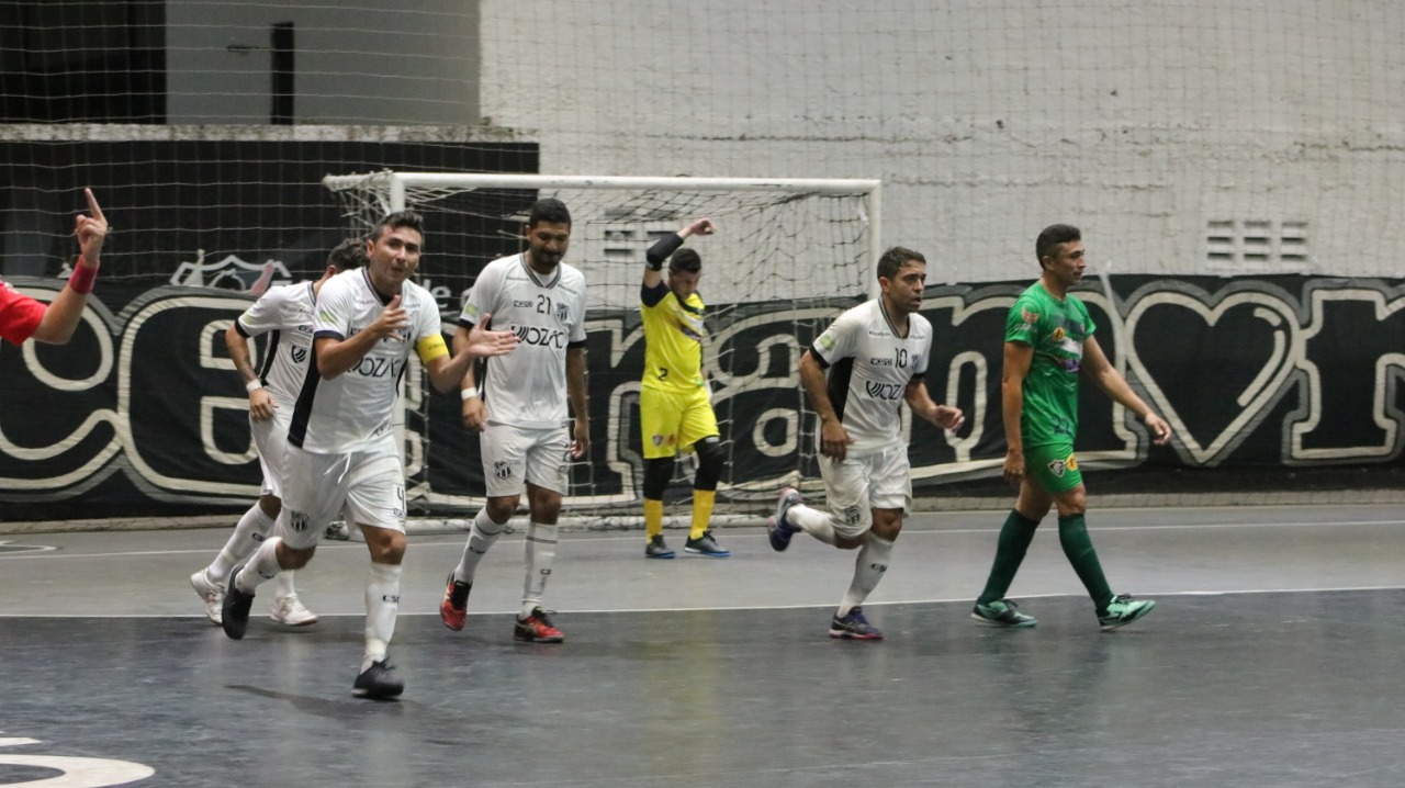 Futsal Adulto: No Ginásio Vozão, Ceará goleia o BNB/Guerreirinhos e chega a terceira vitória no estadual