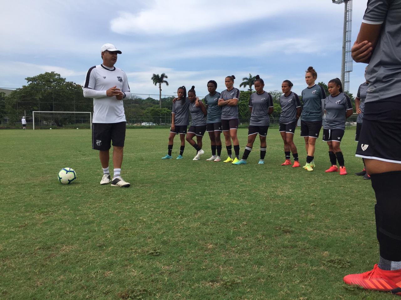 Fut Feminino: Ceará segue preparação para segundo jogo diante do Botafogo/RJ