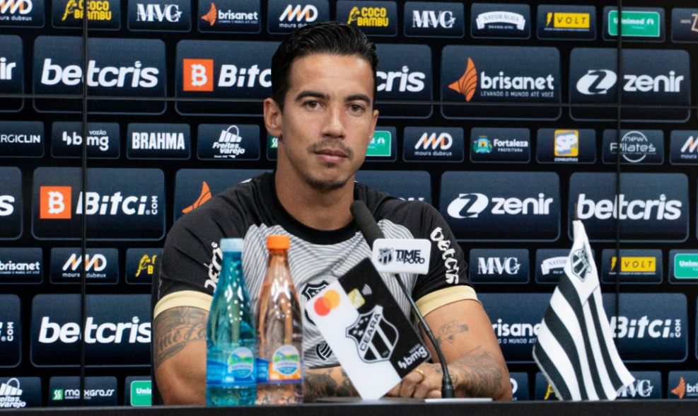 Ao comentar o carinho do torcedor, Rigonato afirma: “Eu tenho muito respeito pelo Ceará”