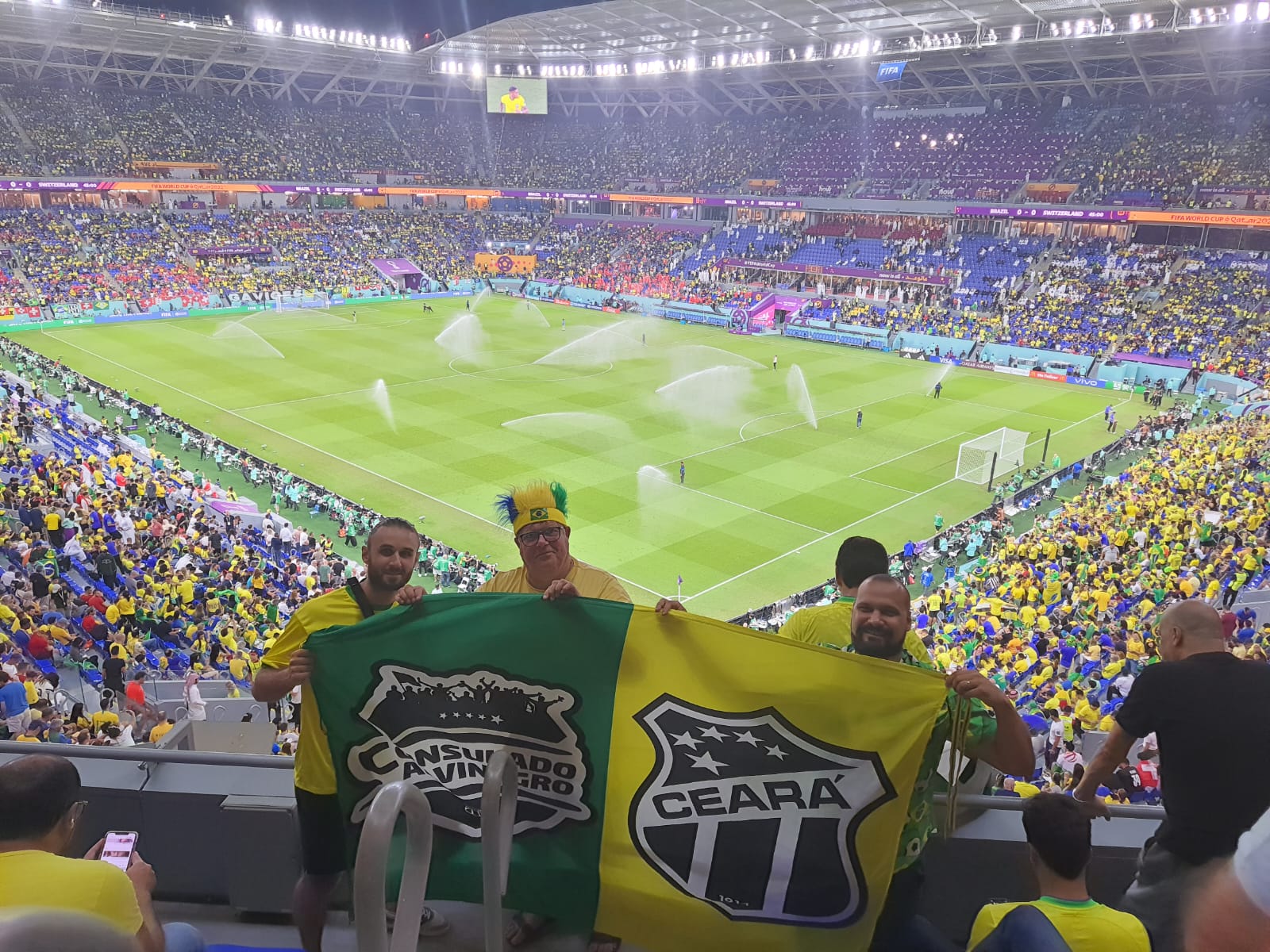 Presença alvinegra em jogos da Copa do Mundo no Catar