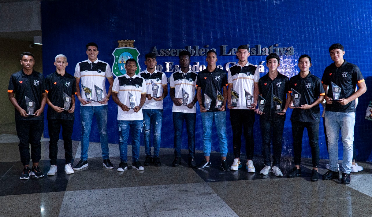 Ceará domina entre os premiados no Melhores da Base na noite desta segunda-feira