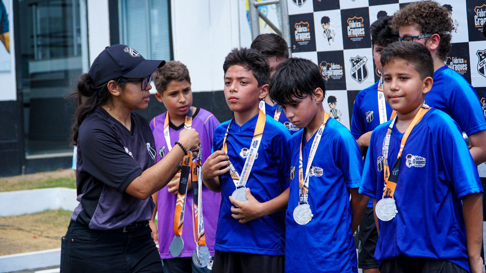 Fábrica de Craques promove “Copa dos Campeões”, competição interna entre os alunos da escola de futebol do Alvinegro