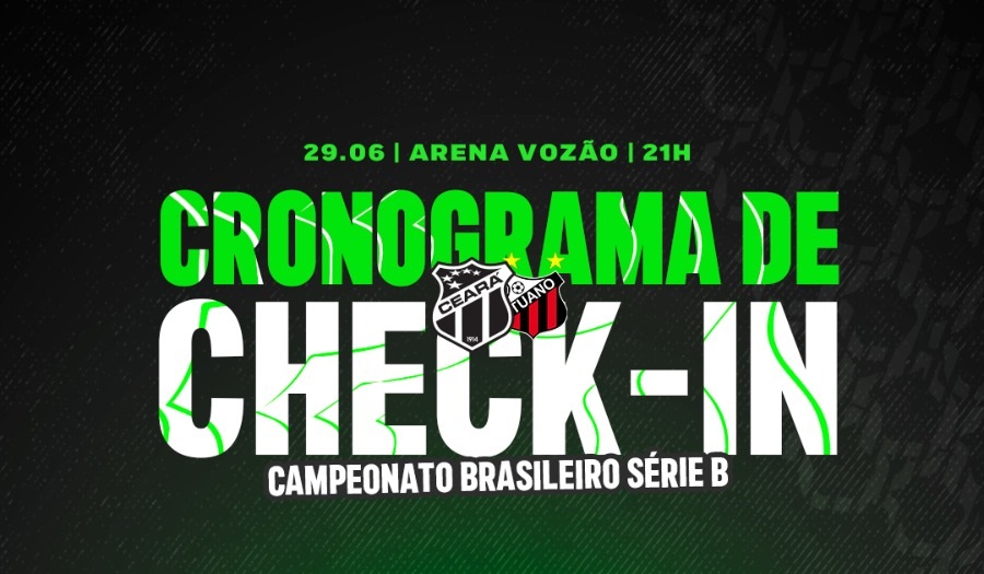 Check-ins liberados para a partida do próximo sábado (29), contra o Ituano/SP