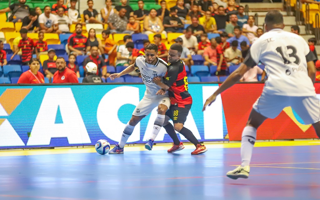 Futsal: Fora de casa, Ceará Jijoca fica no empate de 4x4 diante do Sport, pelo Campeonato Brasileiro
