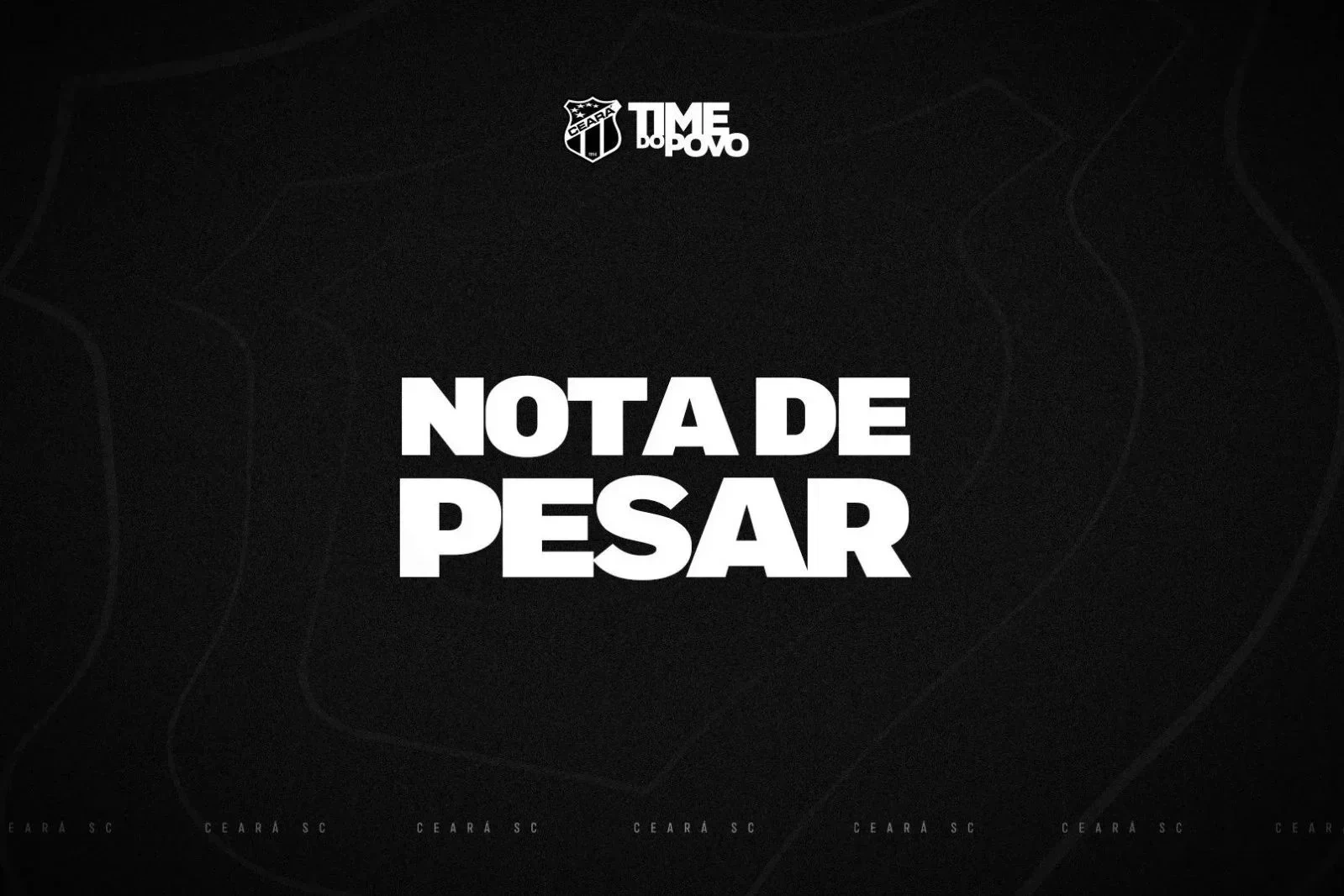 Nota de Pesar - Pedro Hugo Mangueira de Melo