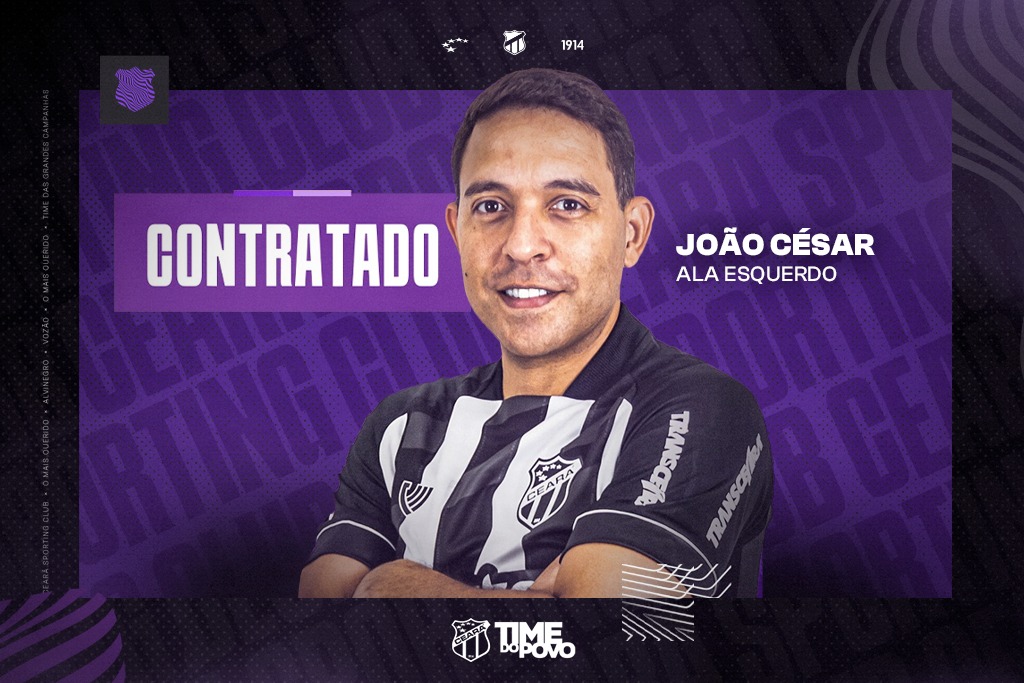 Futsal: Ceará acerta o retorno do ala João César, maior artilheiro do clube na modalidade