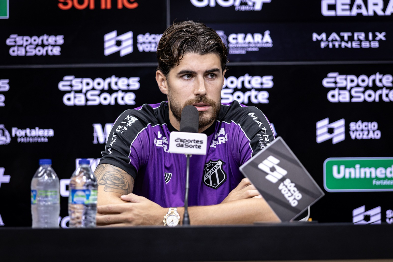 Pedro Raul cita "momento especial" no Ceará e projeta duelo contra o Palmeiras: "Vamos buscar a vitória"