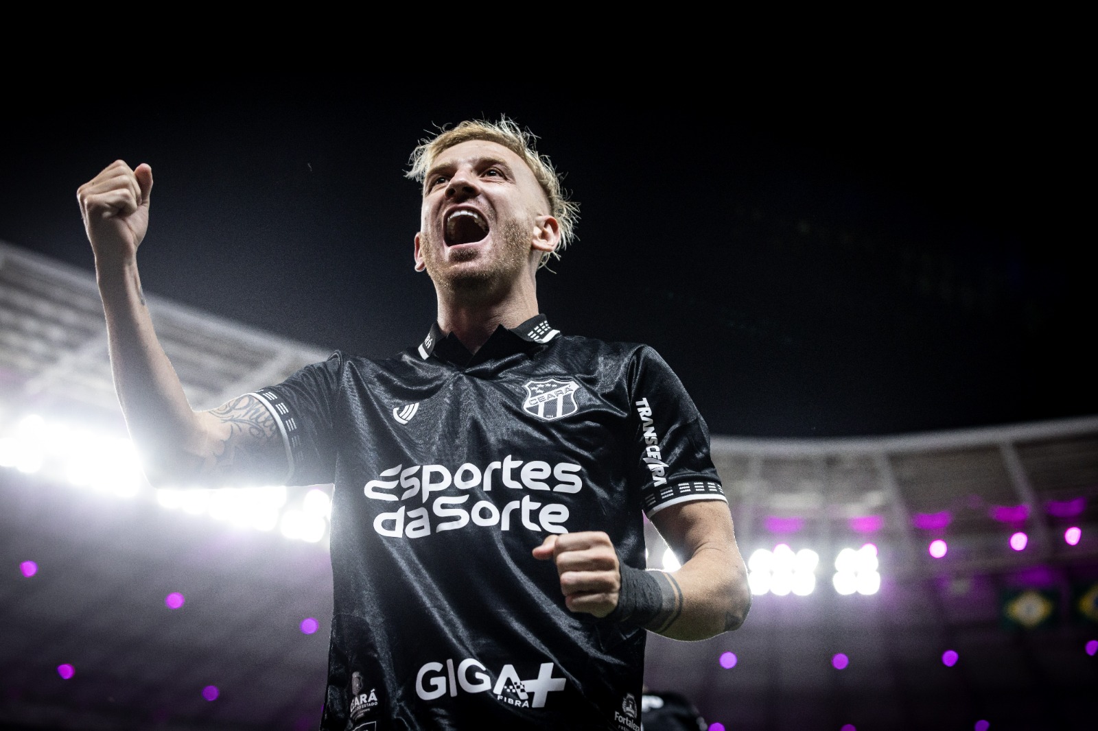 Autor de três dos últimos sete gols do Ceará no Brasileirão, PH valoriza momento e dedica à torcida: "Alma do clube"