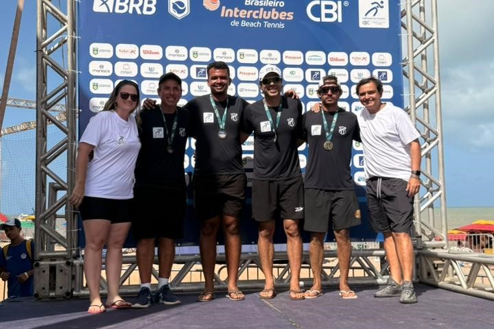 Na estreia da modalidade, Ceará conquista o Campeonato Brasileiro Interclubes de Beach Tennis