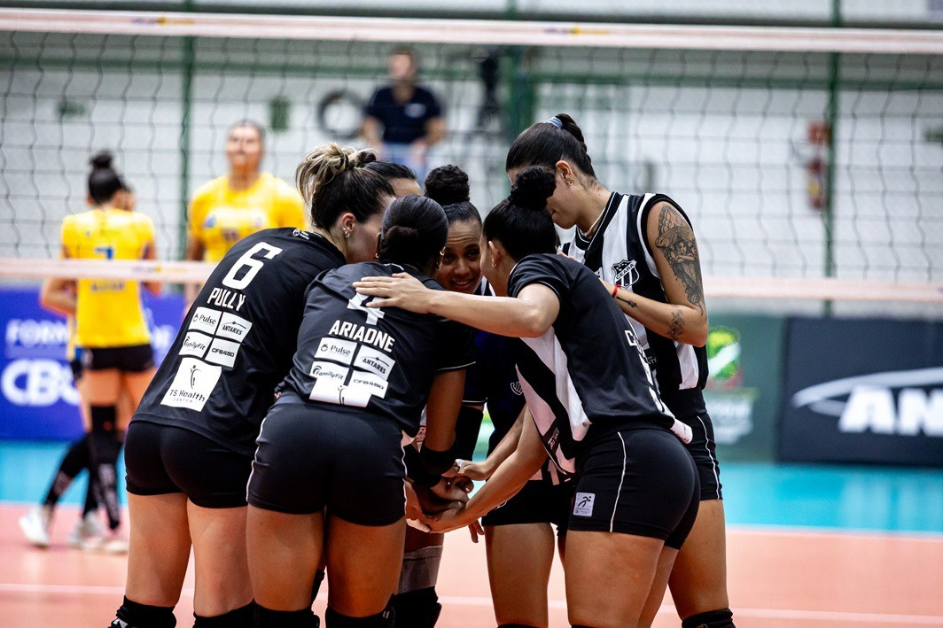 Vôlei: Ceará luta, mas é superado no tie-break pelo Abel Moda no duelo de ida da semifinal da Superliga B