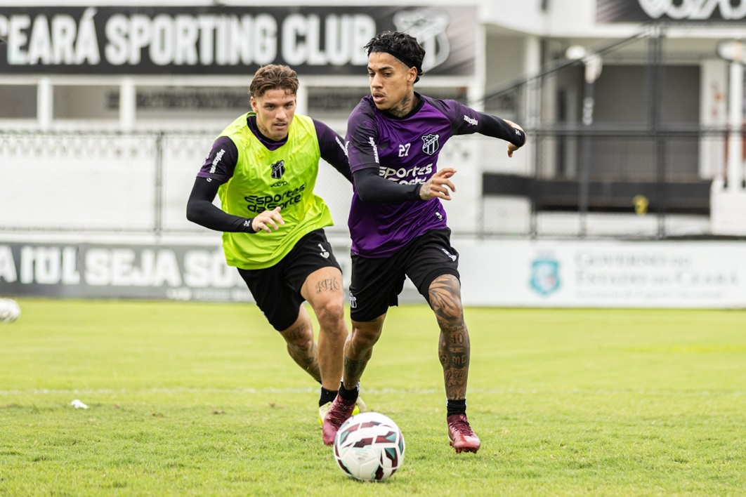 Com apronto em Porangabuçu, Ceará finaliza preparação para duelo contra o Vila Nova