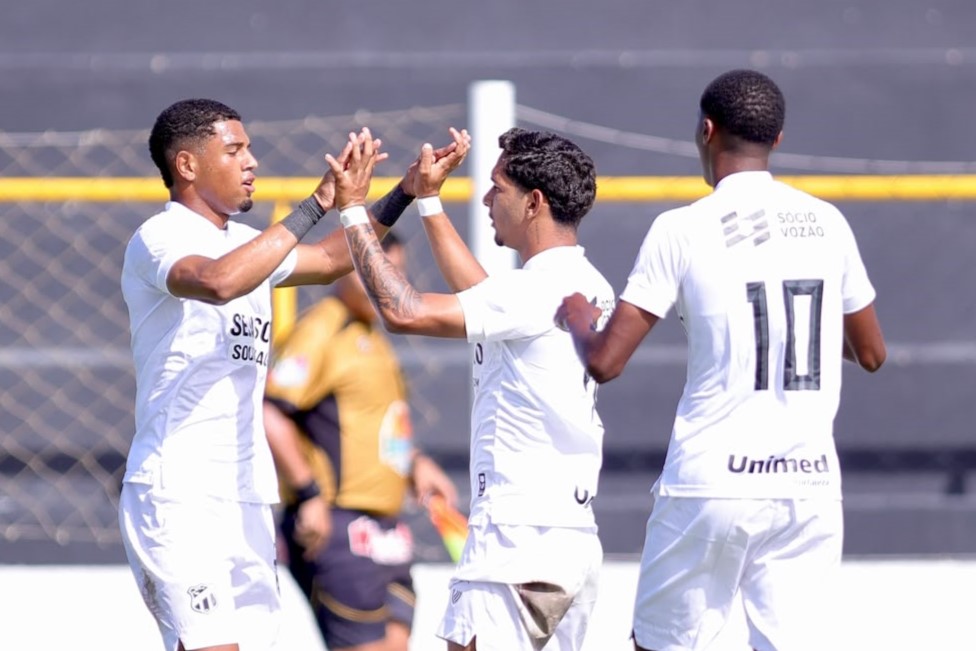 Sub-20: Pela Copa Miart, Ceará goleia Calouros do Ar por 8 a 0 e avança à semifinal