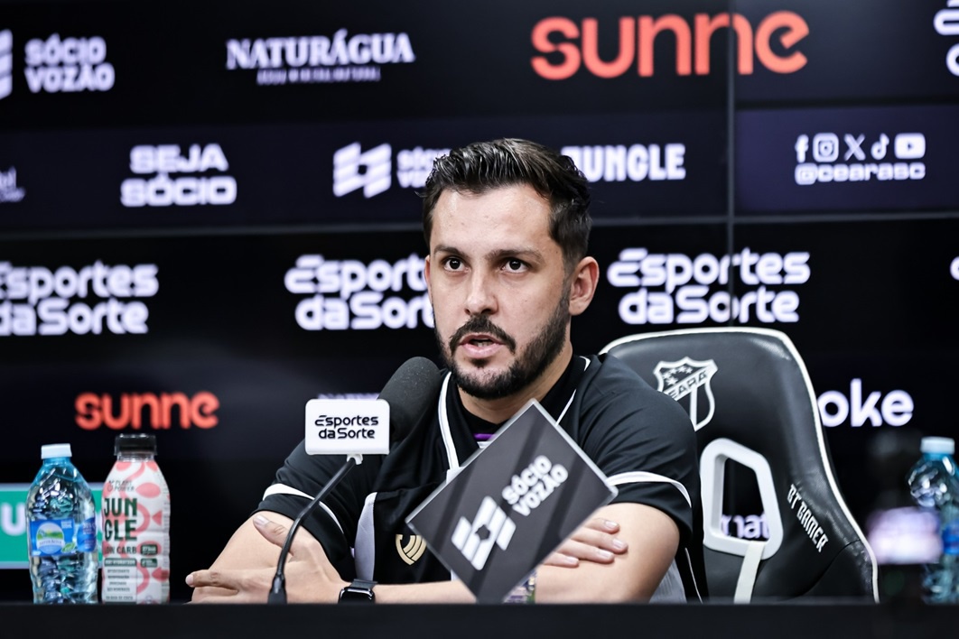 Pavani é apresentado, fala sobre momento do Ceará e revela pedido do técnico ao elenco: "Concentração e competitividade"