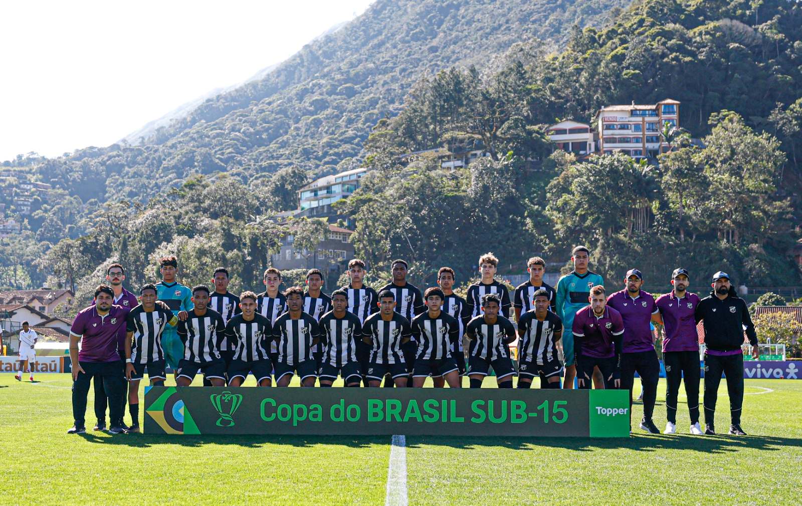 Na Granja Comary, Ceará encara Internacional/RS pela semifinal da Copa do Brasil Sub-15