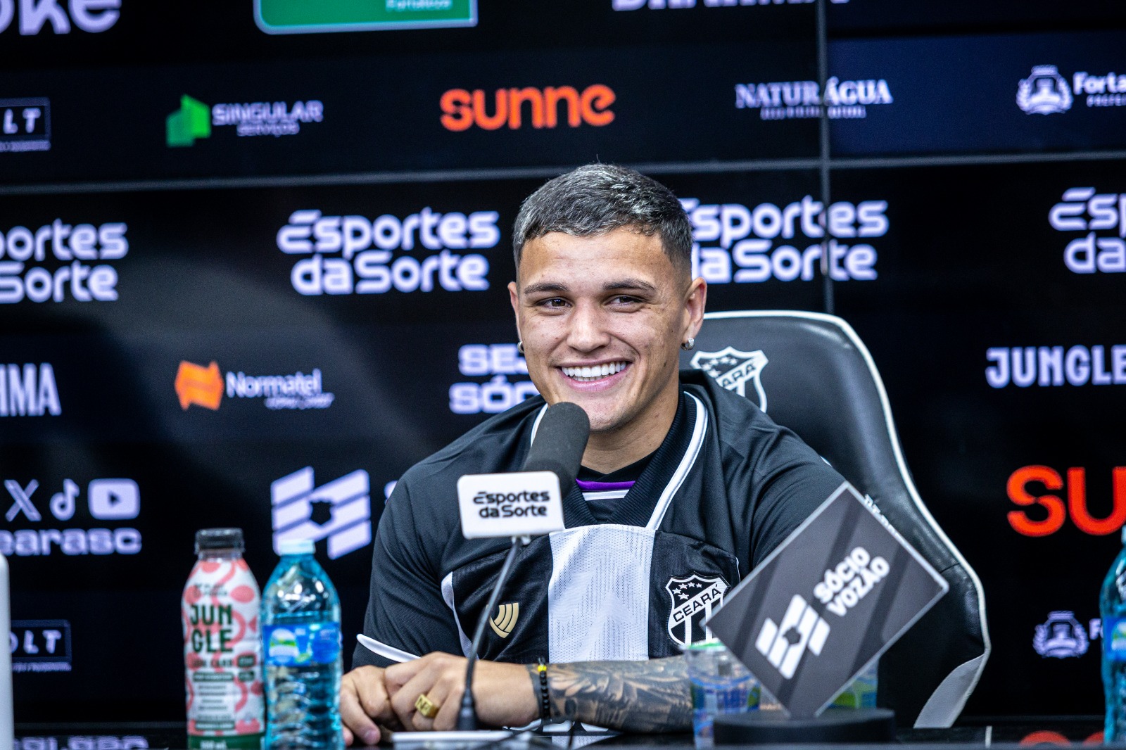 Nico Ferreira fala sobre características e comenta entrada contra o São Bernardo: "Contagiar os companheiros"