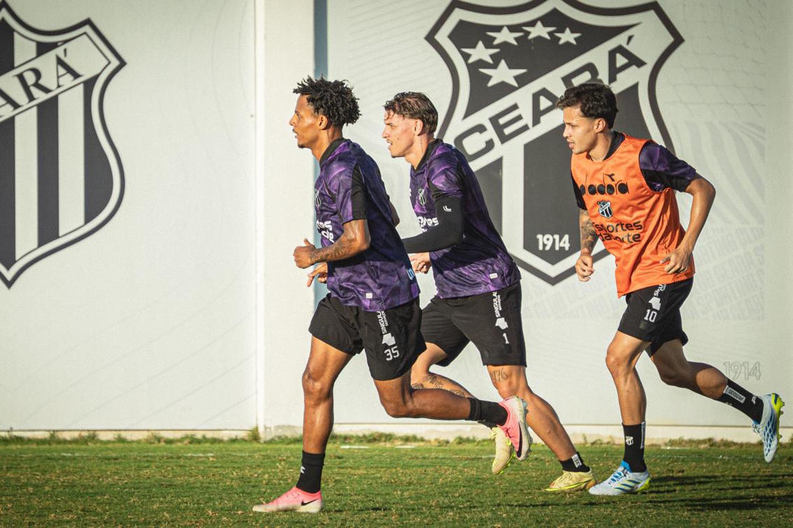 Em treino técnico, Ceará inicia semana de atividades de Operário x Ceará