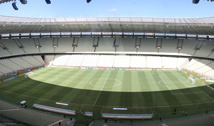 Arena Castelão será o palco dos trabalhos desta tarde