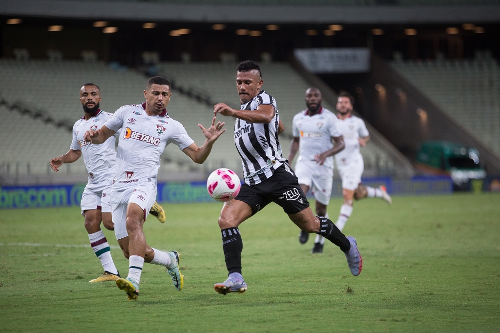 Série A: Ceará é superado pelo placar mínimo diante do Fluminense