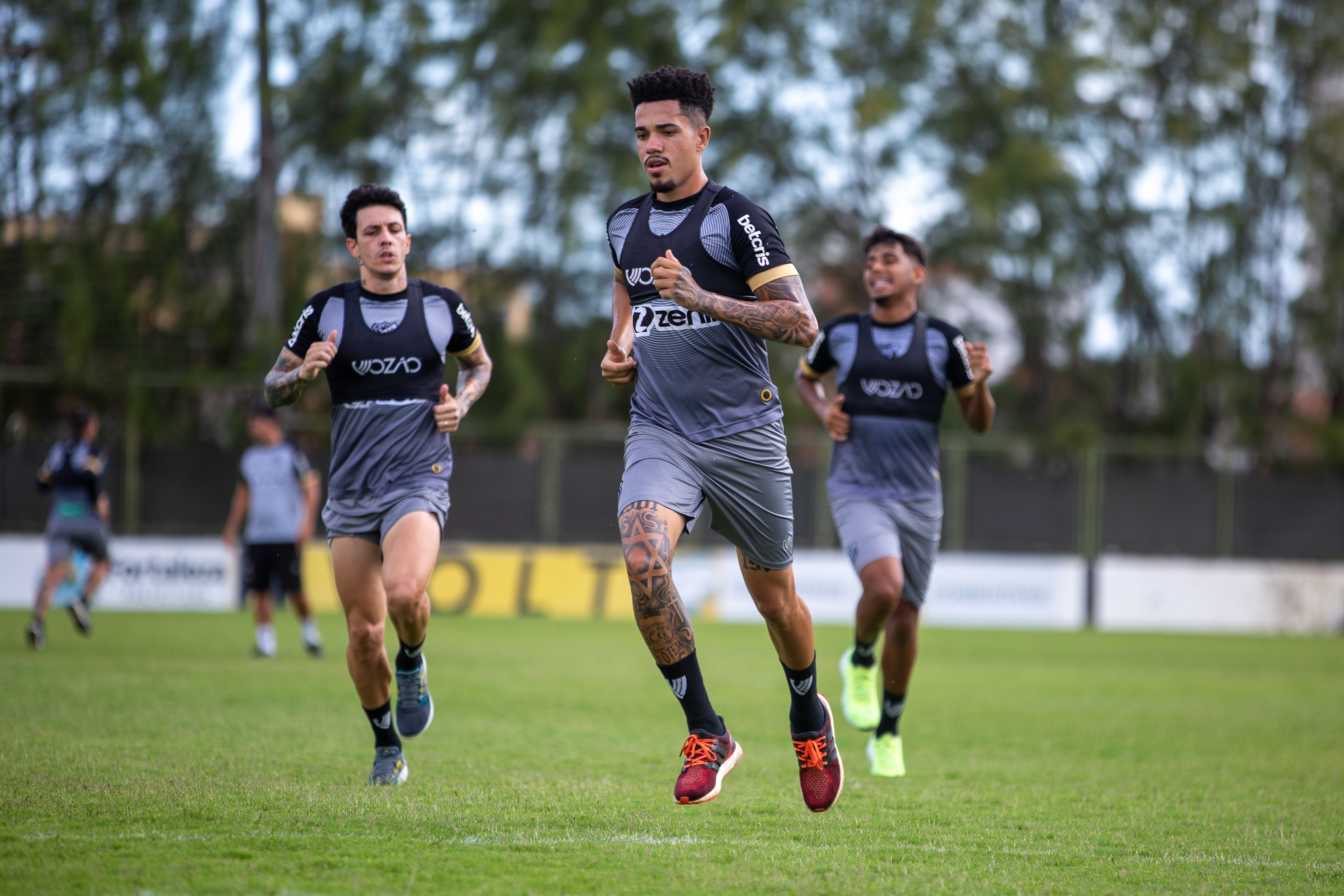 Elenco alvinegro conclui primeira semana completa de treinos na pré-temporada