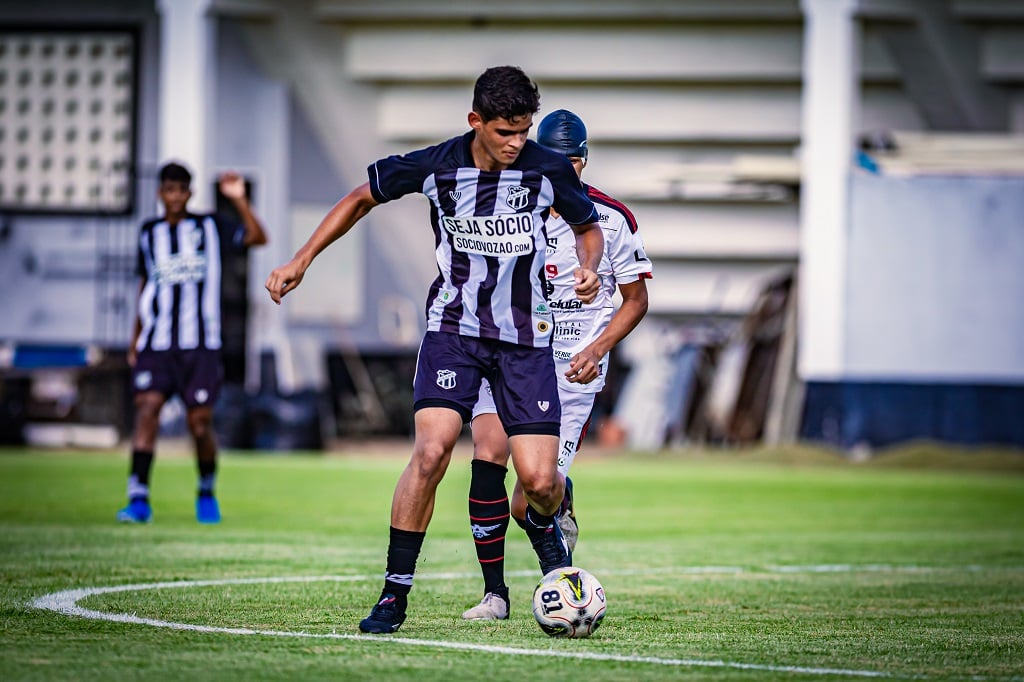 Sub-16: Em estreia na temporada, Ceará vence o Atlético Cearense por 4x0 na Cidade Vozão