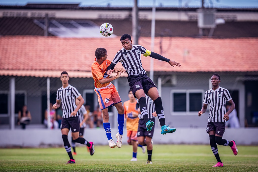 Sub-16: No CT Granja Tijuca, Ceará goleia Anjos do Céu por 4x1 pela Copa Seromo