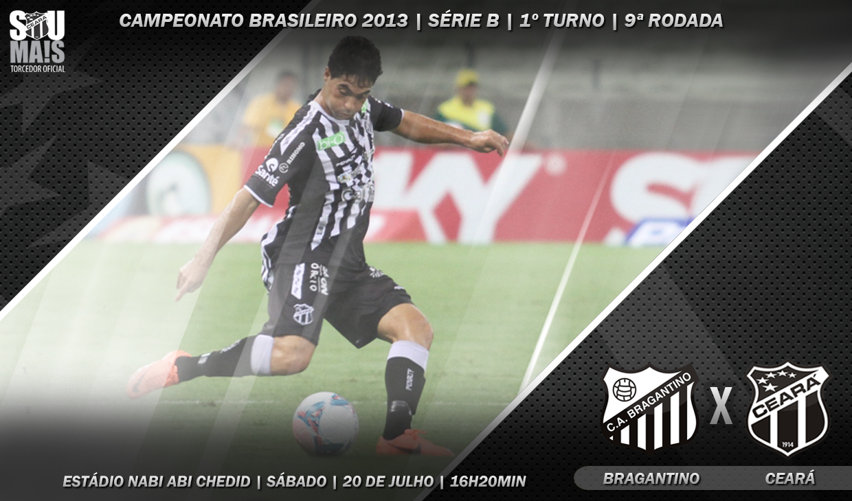 Buscando a primeira vitória fora de casa, Ceará encara o Bragantino