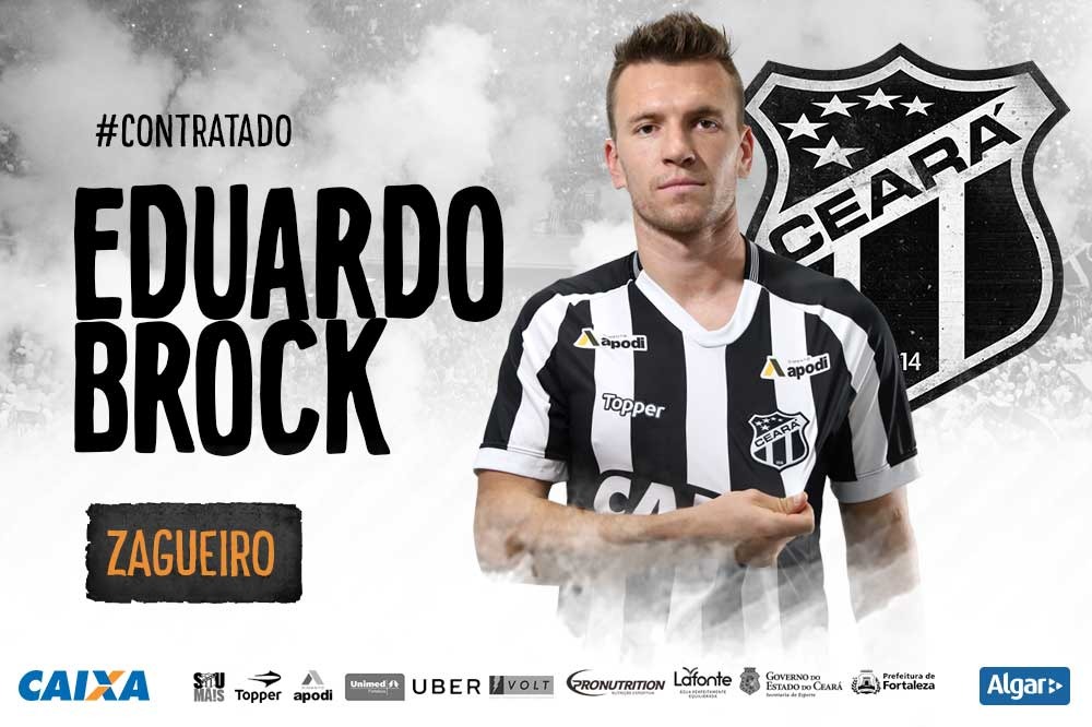 Zagueiro Eduardo Brock reforça o Ceará no restante do Brasileirão