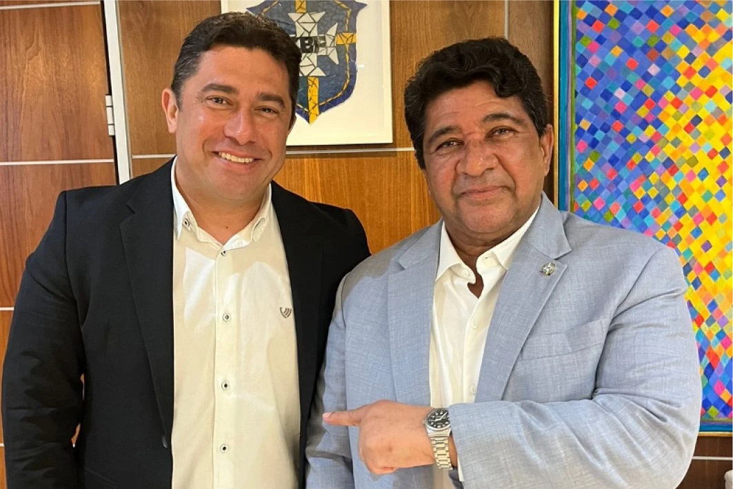 João Paulo Silva parabeniza Ednaldo Rodrigues por reeleição na presidência da CBF