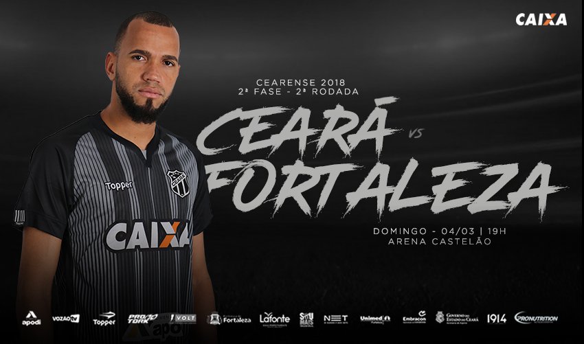 No Castelão, Ceará quer iniciar 2ª fase do Estadual com vitória em Clássico-Rei