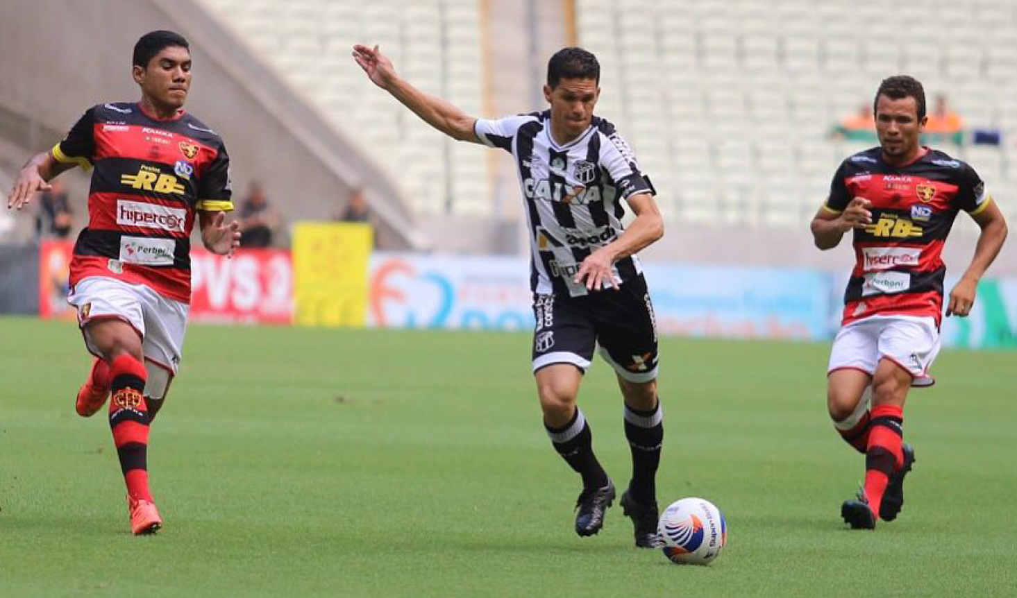 A um empate da final, Ceará enfrenta o Guarani (J), na Arena Castelão