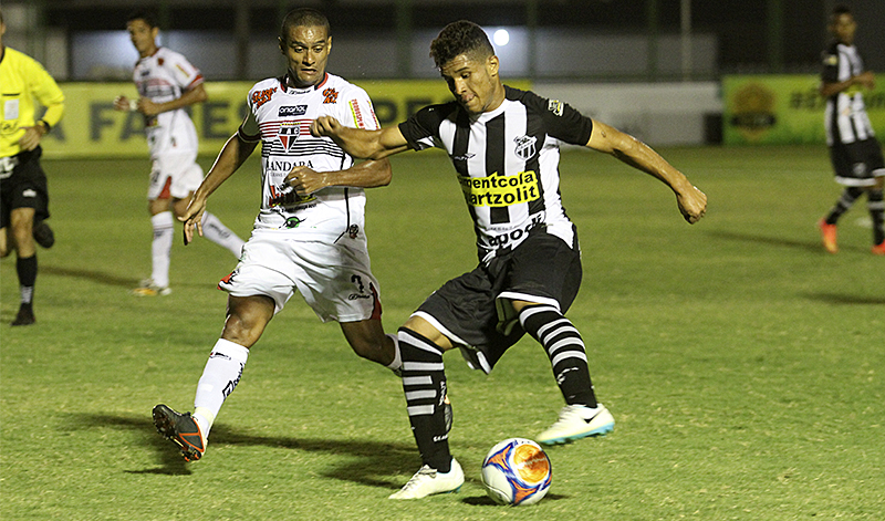 Pela Fares Lopes, Ceará sai na frente, mas leva virada do Ferroviário