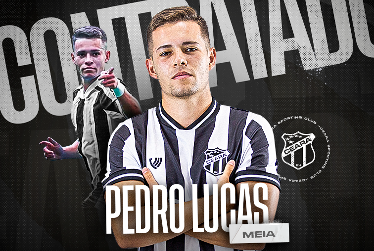Meia Pedro Lucas é o novo reforço do Vozão para a temporada 2023