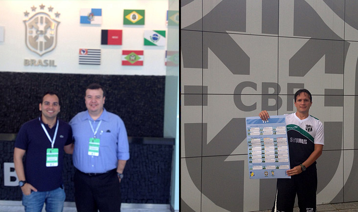 Médicos e fisioterapeuta participam de simpósio na CBF e curso na Granja Comary