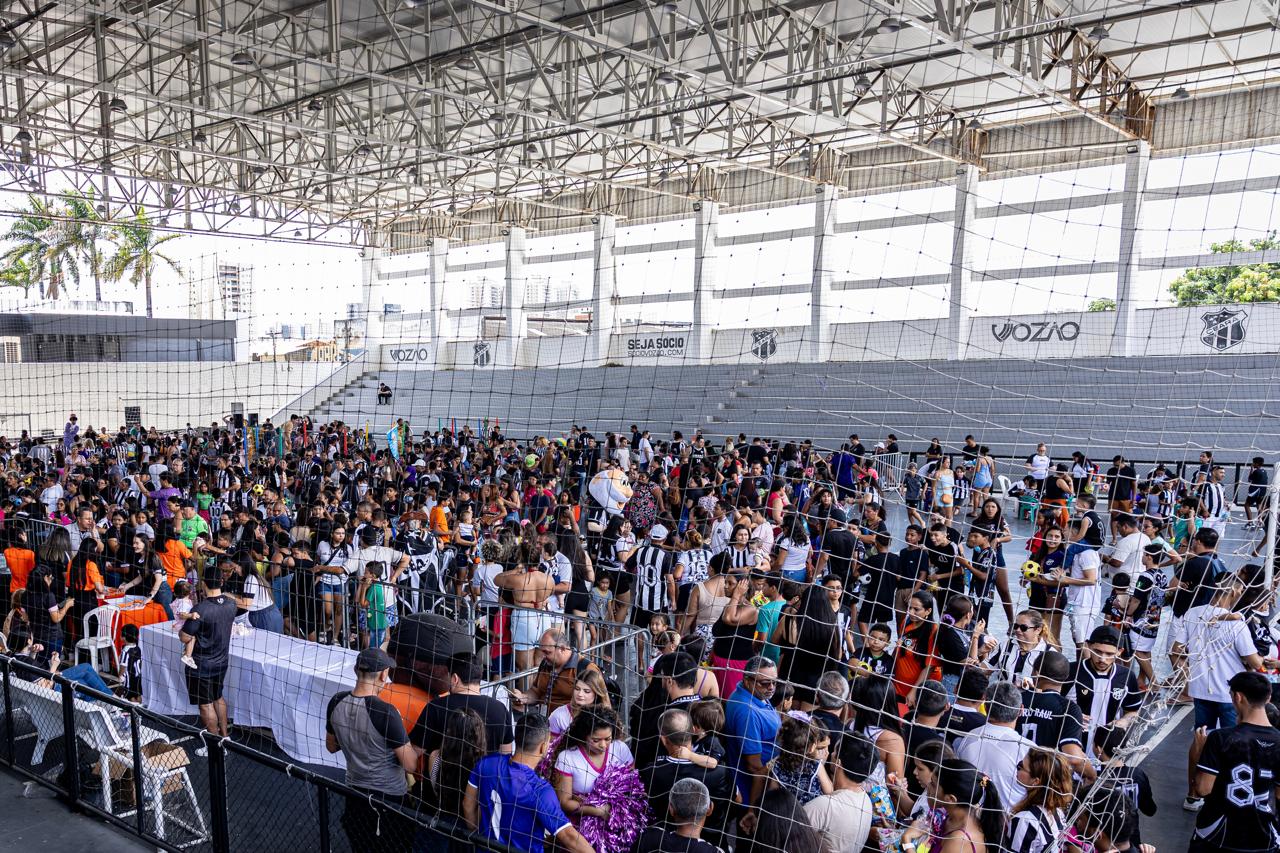 Ceará celebra o Dia das Crianças no Ginásio do Vozão