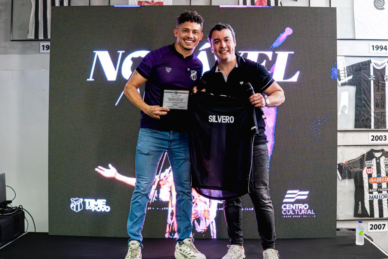 Silvero Pereira recebe comenda “Notável Alvinegro” e palestra para atletas da base