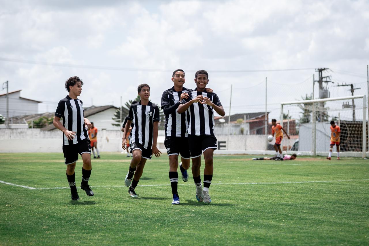 Sub-13: Ceará vence o Anjos do Céu por 4 a 1 pelo Campeonato Cearense