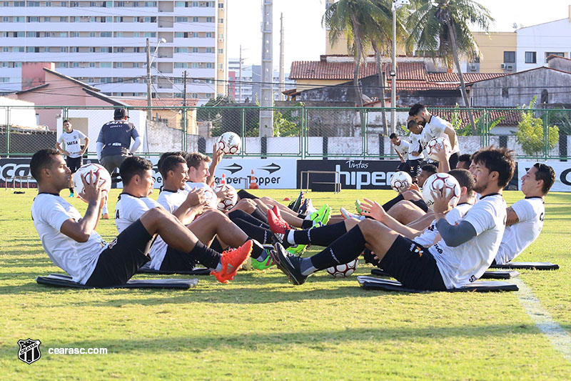 Elenco alvinegro se reapresenta nessa segunda-feira, em Porangabuçu