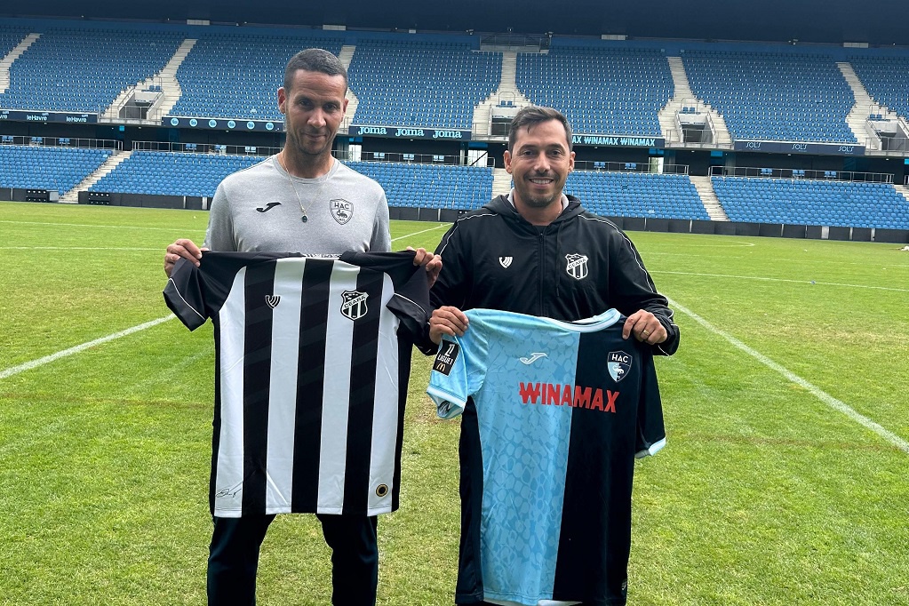 Gerente de futebol das categorias de base do Ceará, Hudson Ferreira, visita tradicional clube francês