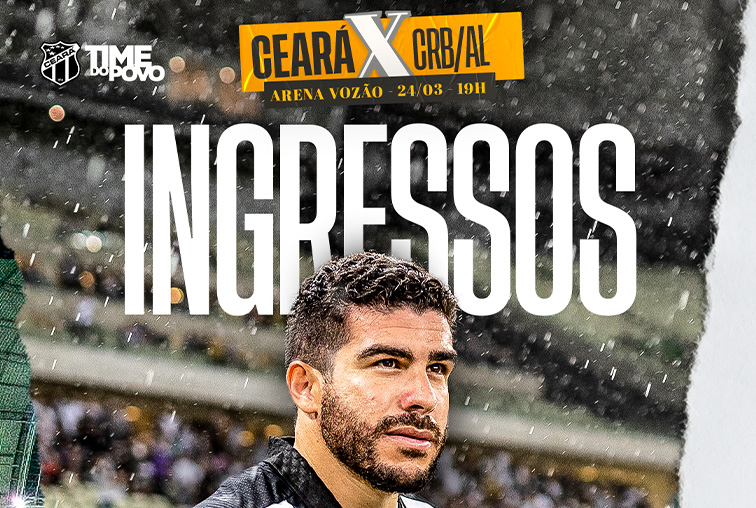 Iniciada a venda de ingressos para Ceará x CRB