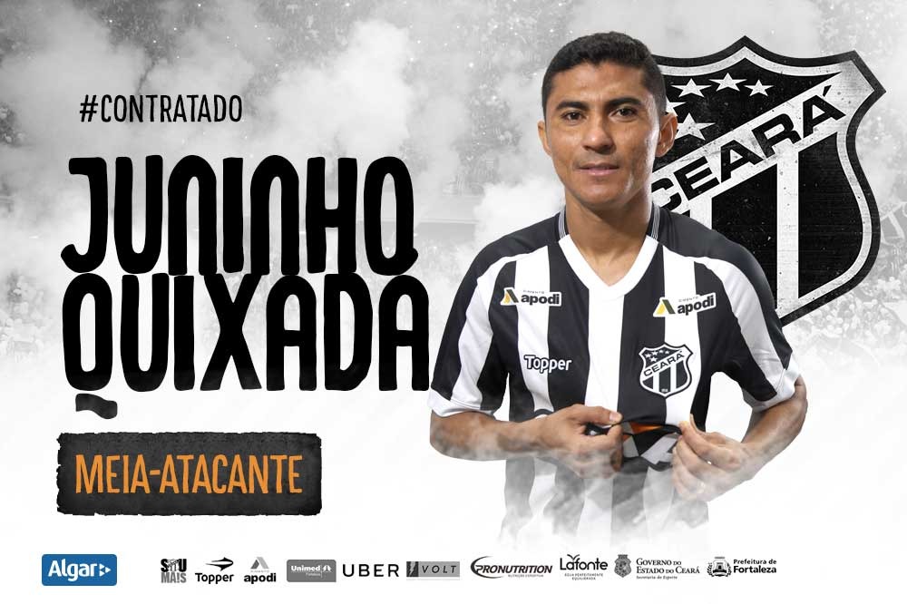 Ceará acerta a contratação do meia Juninho Quixadá