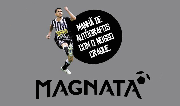 Ceará e Magno Alves lançam as linhas de produtos oficiais do atacante