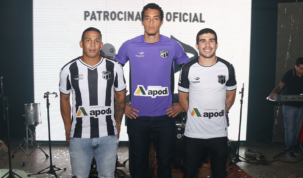 Ceará lança linha de uniformes oficiais Topper 2016