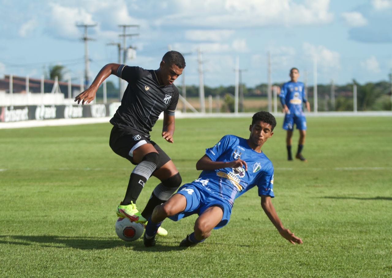 Ceará goleia o São Gonçalo e garante classificação para as quartas de final na liderança do Cearense Sub-17