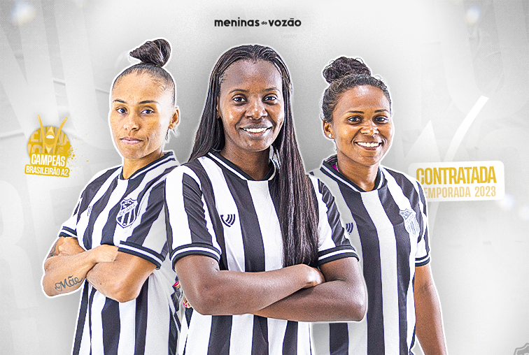 Fut. Feminino: Guaciara, Cris Carioca e Monique são os novos reforços alvinegros para a sequência de 2023