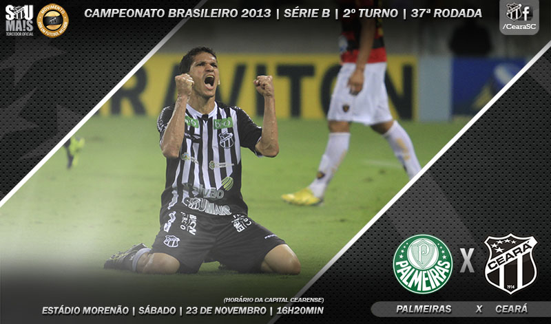 Para manter vivo o sonho do acesso, Vozão encara o Palmeiras