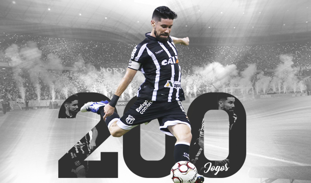 Contra o Luverdense, Ricardinho completará 200 jogos pelo Vozão