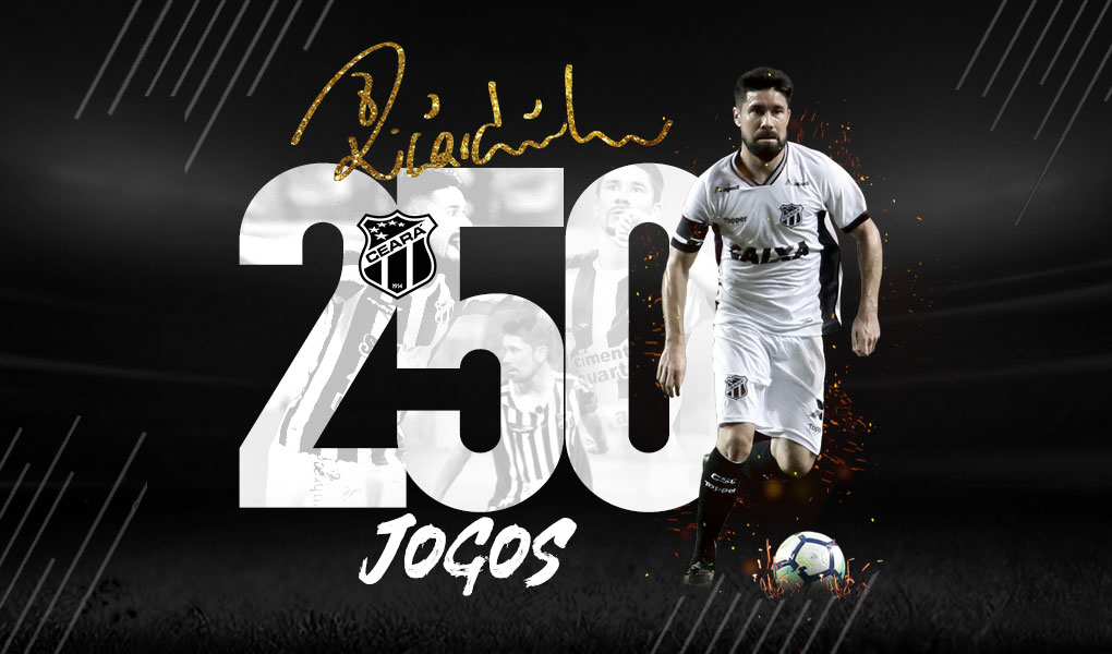 Ricardinho completa 250 jogos com a camisa do Vozão